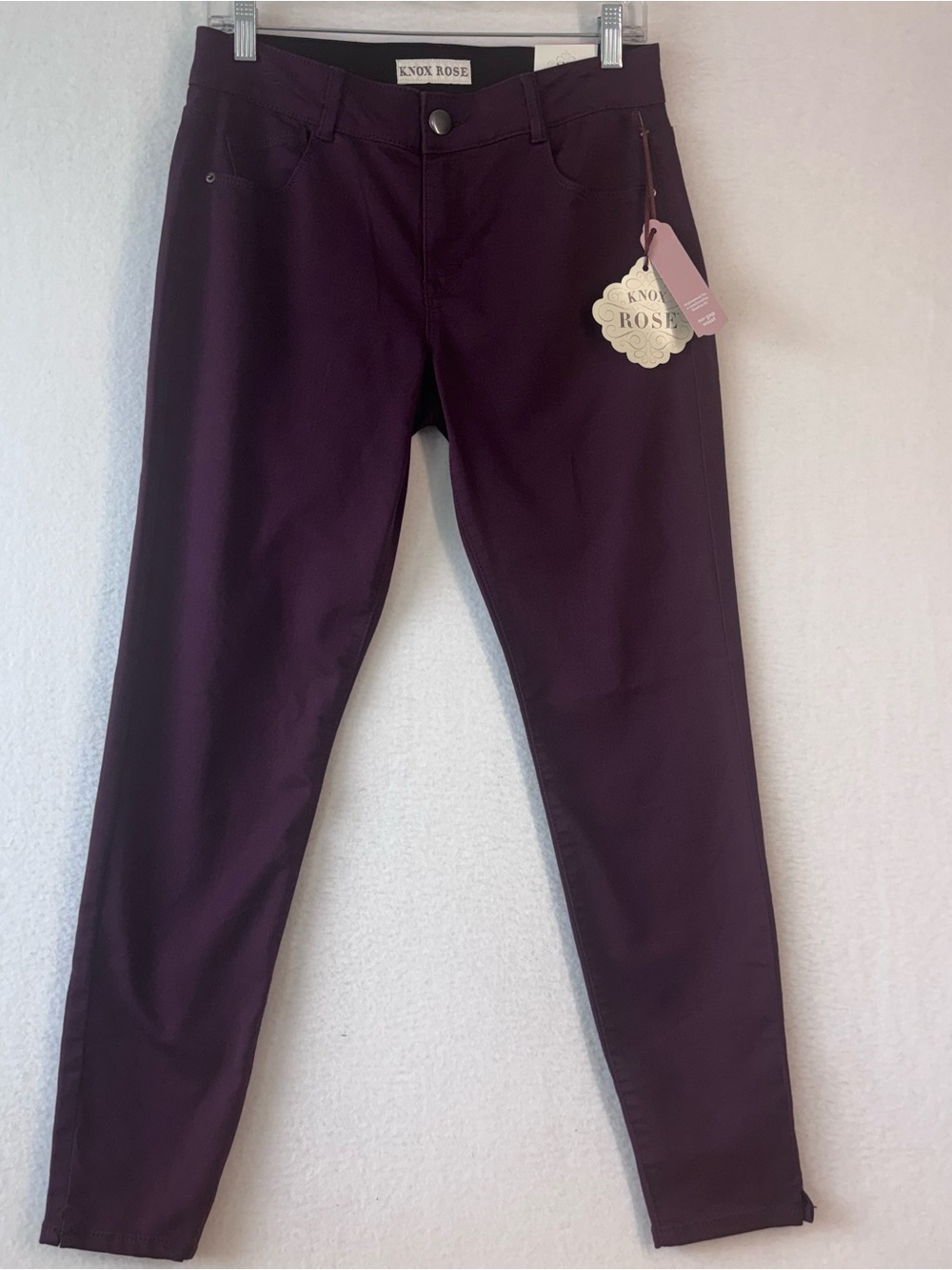 Knox Rose Trousers NWT Mid-Rise Ankle Skinny Size 10